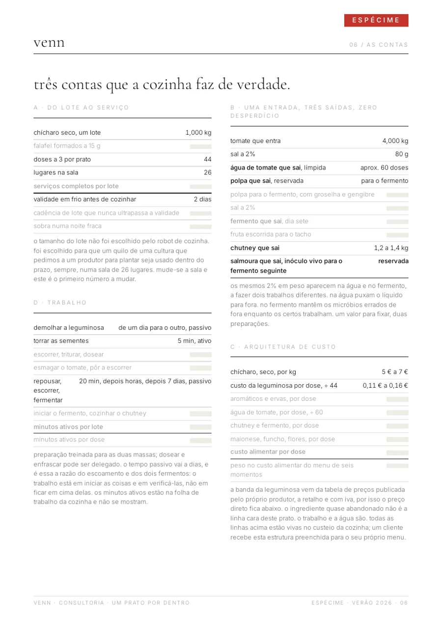 specimen, page 6: the arithmetic