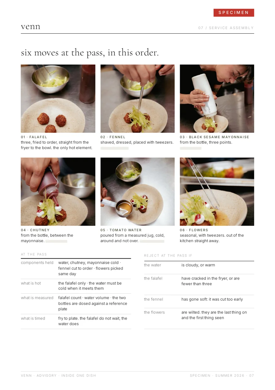 specimen, page 7: service assembly