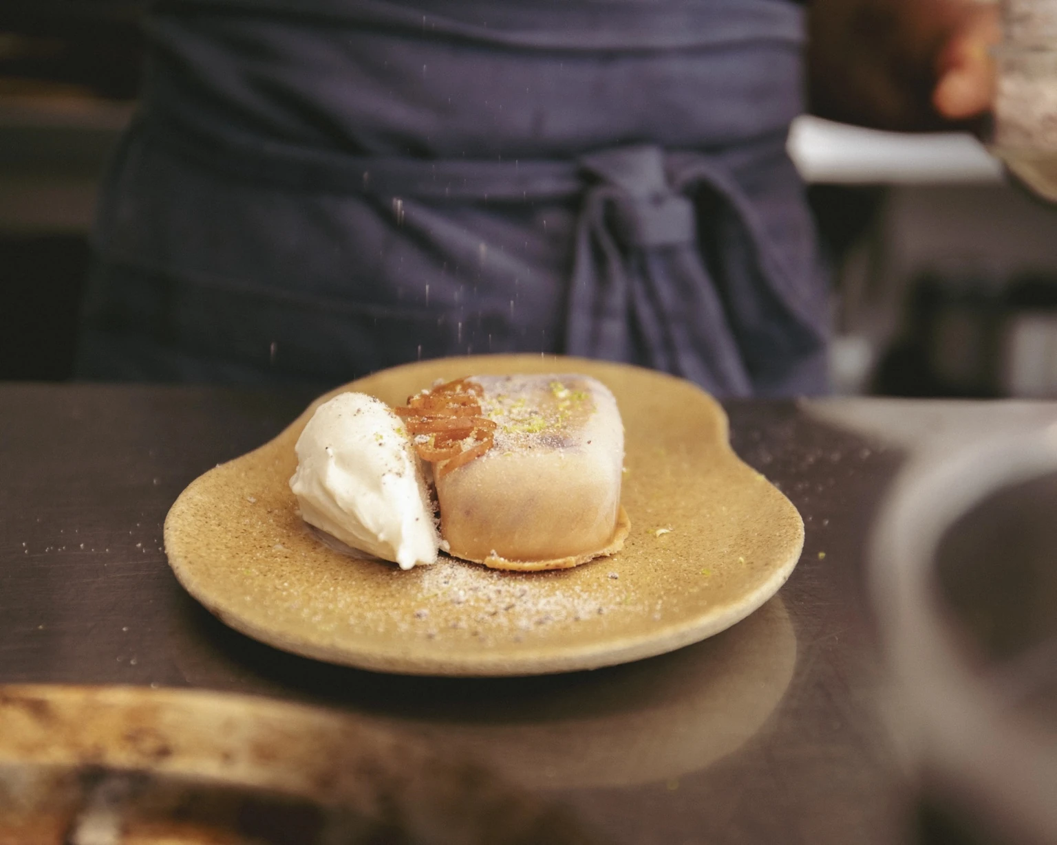 Dessert plated at venn