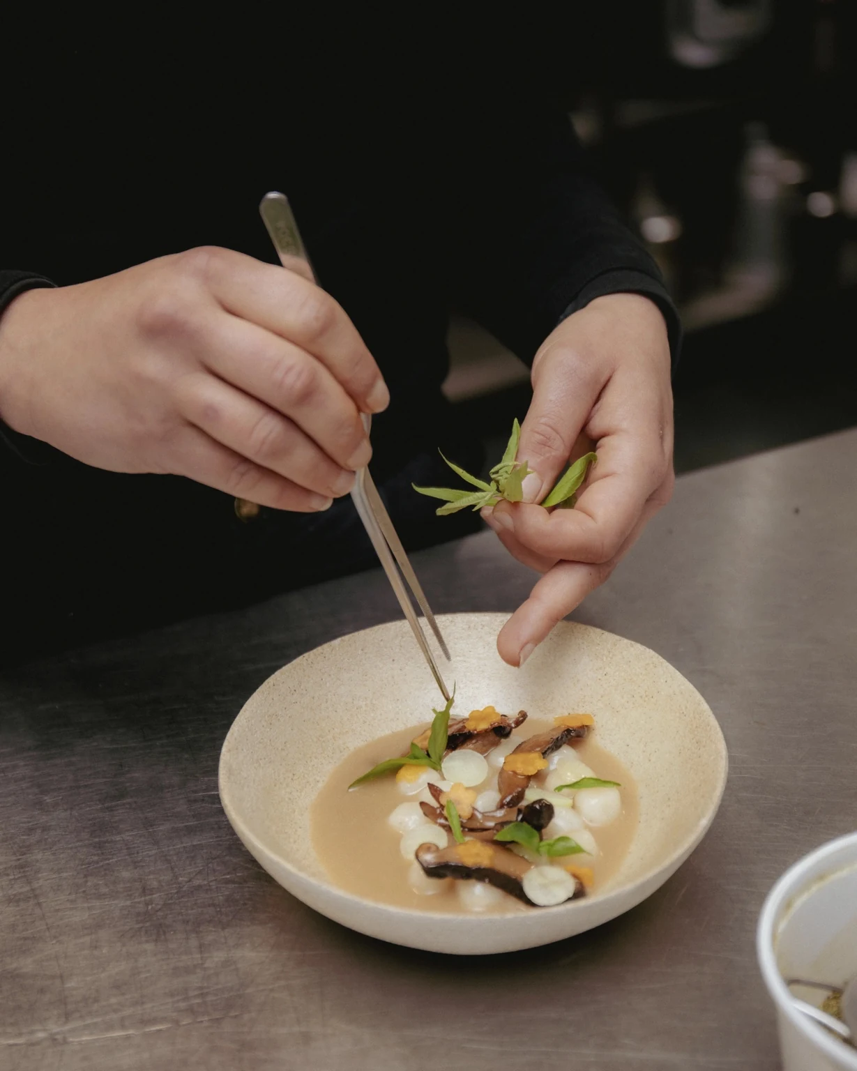 tom kha 3 · prep · dumplings