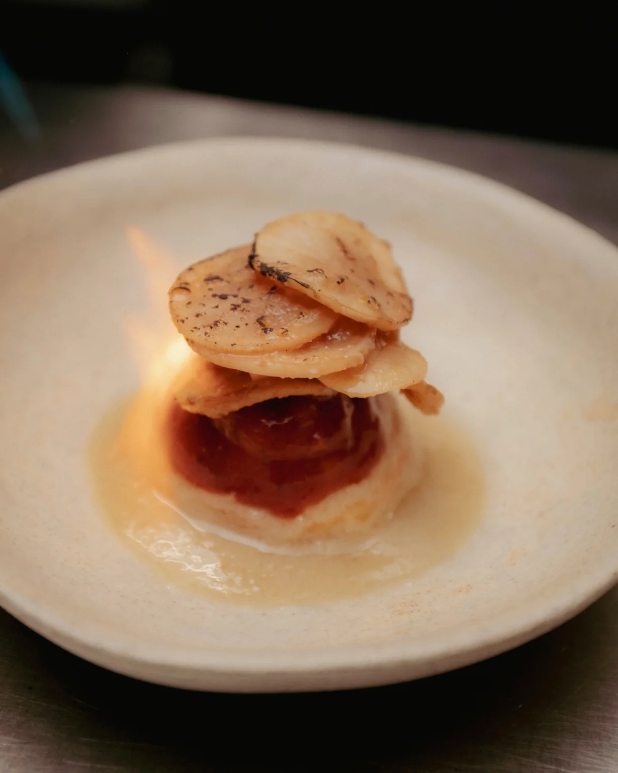potato stack, kitchen